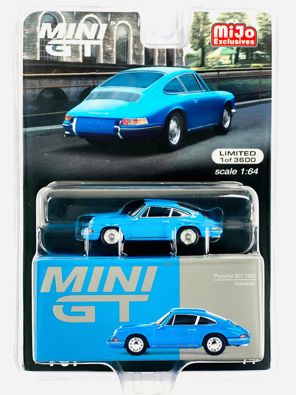 Mini Gt Mijo Exclusive Porsche 901 1963 ‘Quickblau’ Blue #707 1