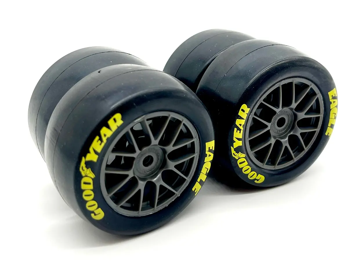 Losi Nascar Grom - Tires ( Goodyear Eagle Mounted Tires, Medium (4)Los1122409 1