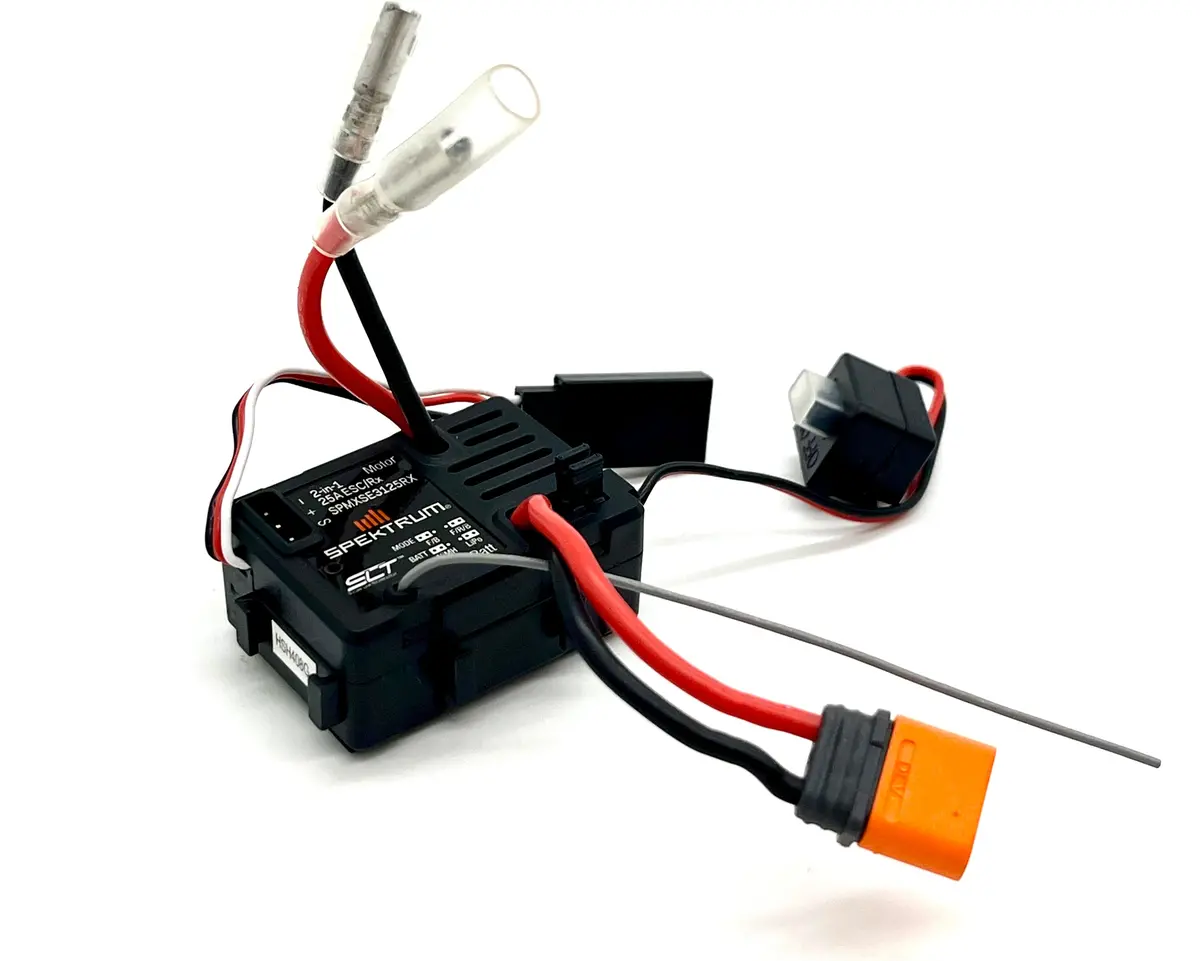 Losi Nascar Grom - Esc 25A Slt 2N1 Rx Receiver Typhon Los1122409 1