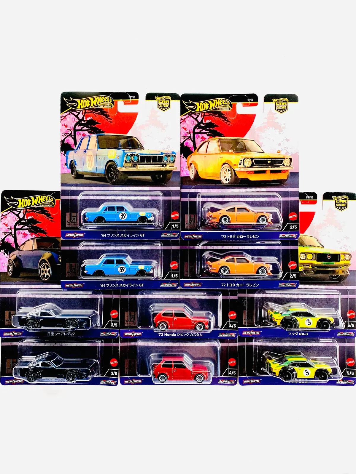 Hot Wheels 2024 Car Culture Japan Historic 4 Factory Sealed Case B (10 Cars) 1
