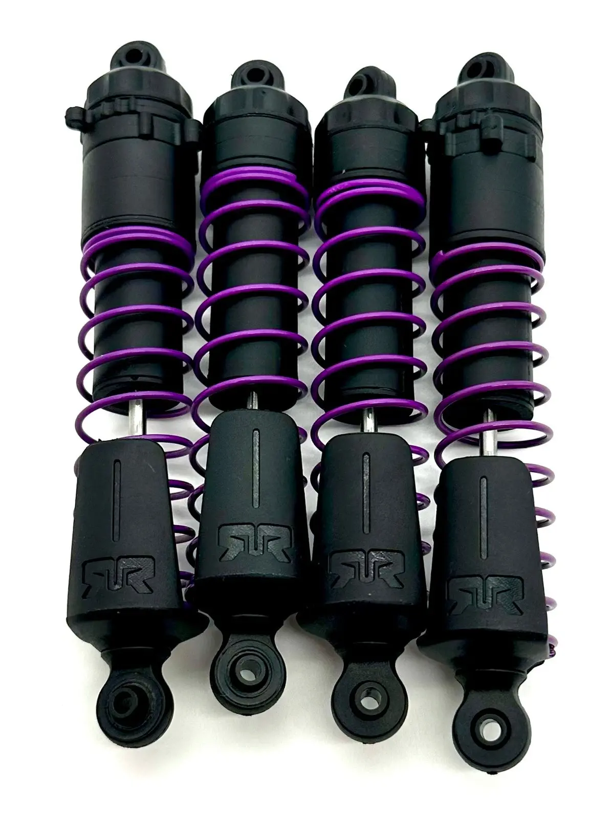 Arrma Quake 2Wd - Shocks (Purple) Assembled Front & Rear Set Springs Gorgon Ara3537 1