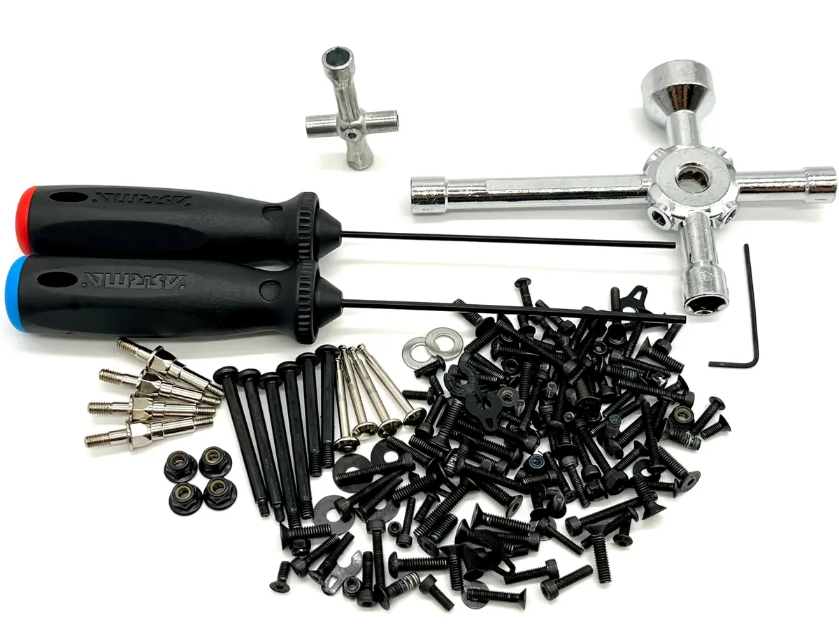 Arrma Kraton 6S Exb - Screws & Tools Hardware Nuts T-Wrench Ara8708v6 1