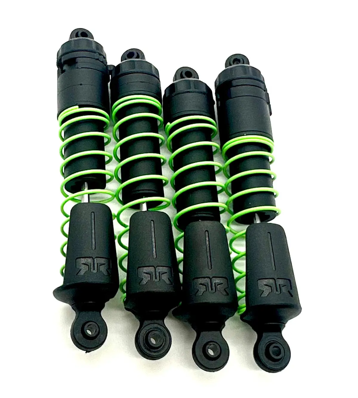 Arrma Quake 2Wd - Shocks (Green) Assembled Front & Rear Set Springs Gorgon Ara3537 1