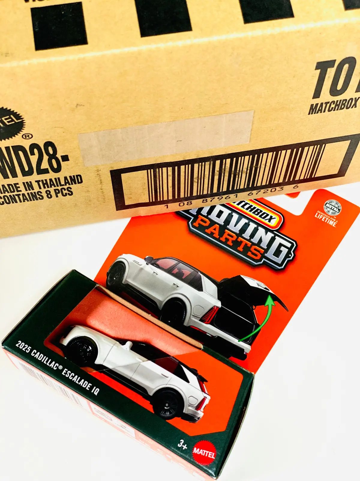 Matchbox 2025 Moving Parts 2025 Cadillac Escalade Iq Solid Pack (8 Cars) 1
