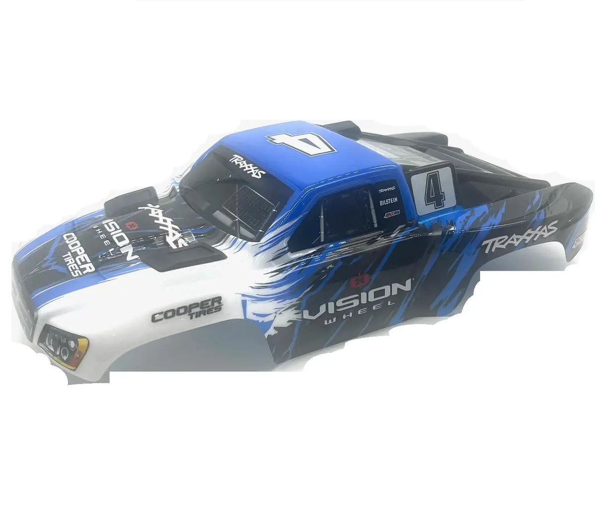 Slash 4X4 Vxl - Body Shell (Blue Vison Clipless Cover 68386-4 1