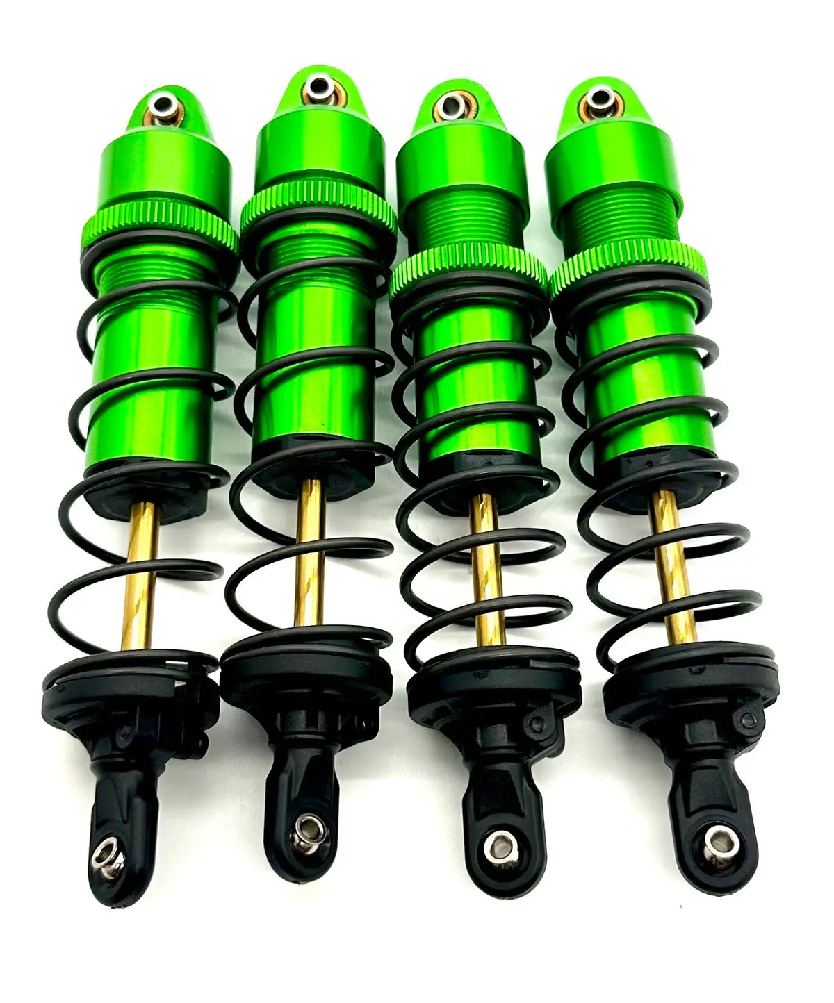 1/10 Maxx Ultimate Shocks (Green-Anodized Gt-Maxx 8961T Dampers, Springs 89087-4 1