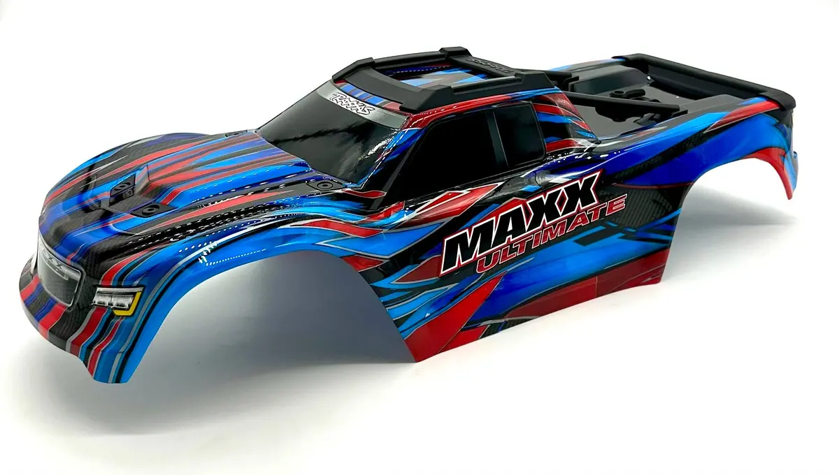 1/10 Maxx Ultimate Body Cover Shell ( Blue Clipless 89087-4 1