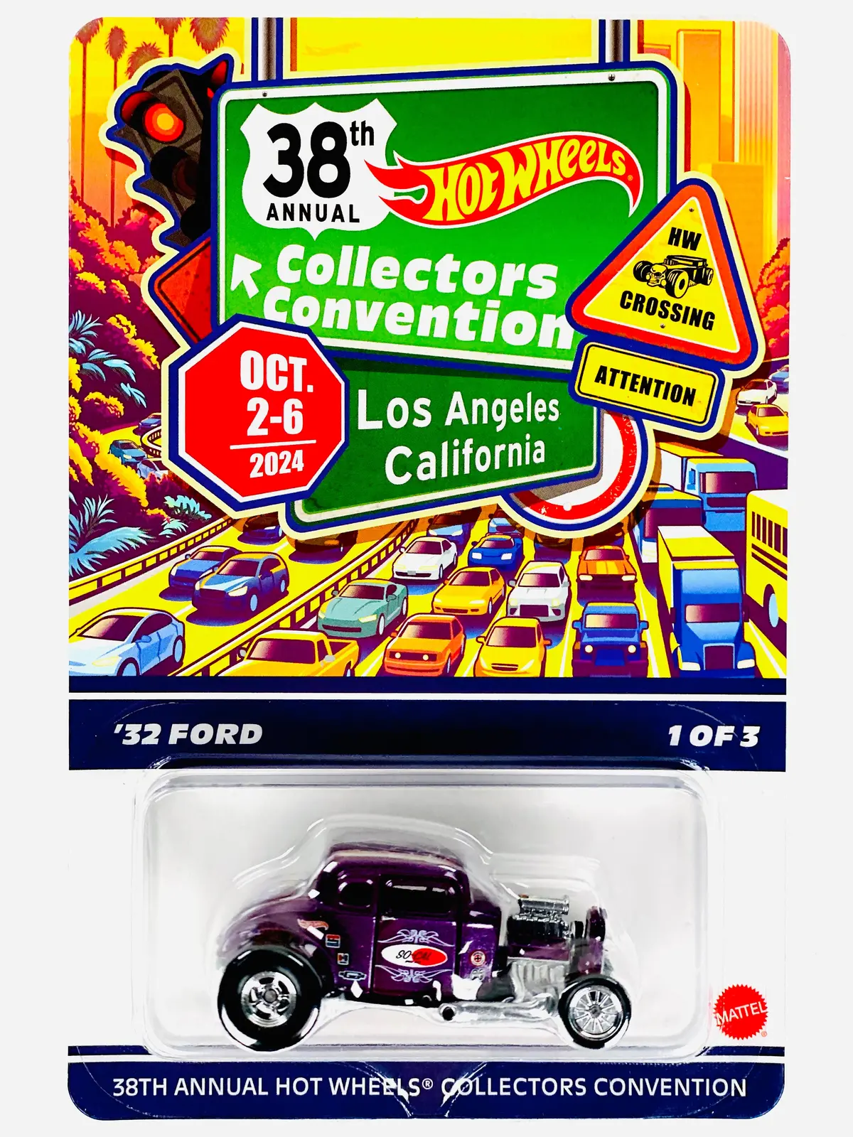Hot Wheels 2024 38Th Annual Collectors Convention Los Angeles '32 Ford 1