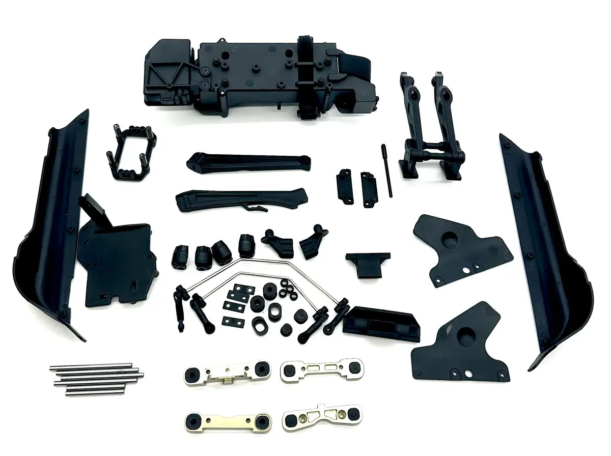 Arrma Typhon Tlr - Side Guards, 6S Battery Tray, Suspension, Wing Mounts Ara8406 1