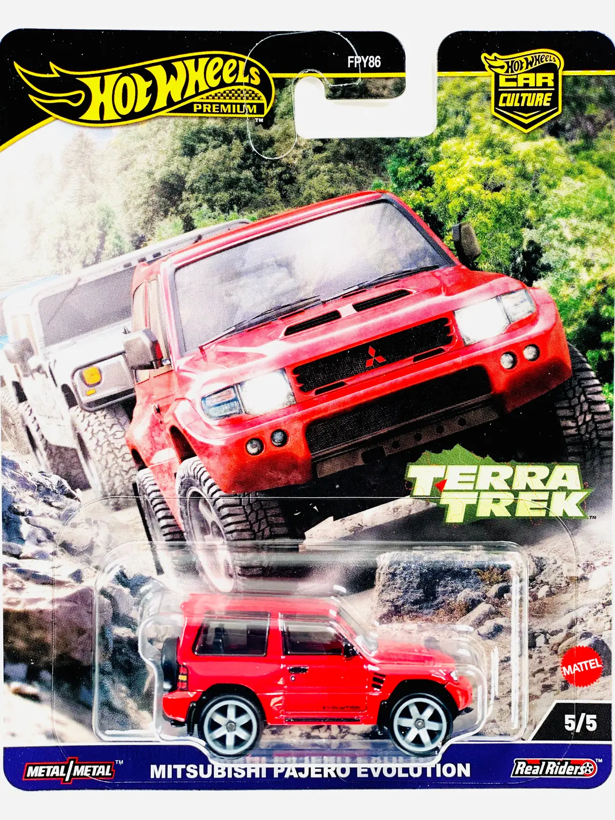 Hot Wheels 2024 Terra Trek Case C Mitsubishi Pajero Evolution 1