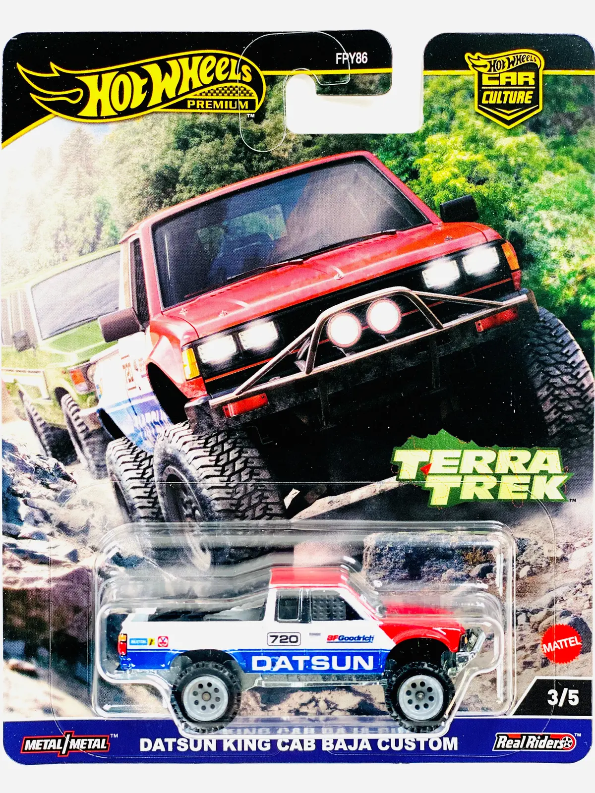 Hot Wheels 2024 Terra Trek Case C Datsun King Cab Baja Custom 1