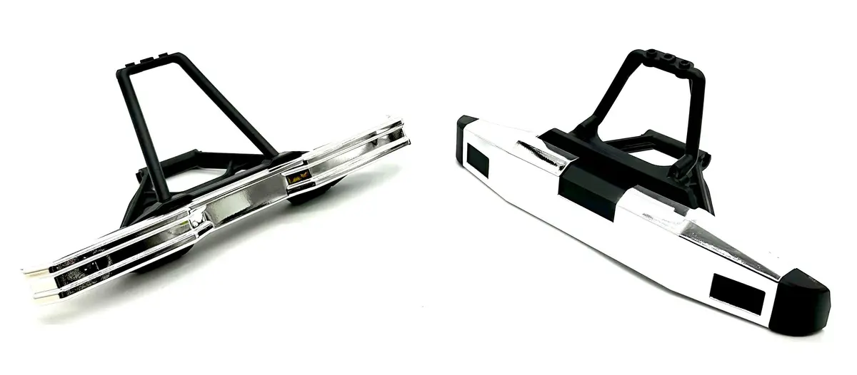 X-Monster Bumpers (Front & Rear, Includes Mounts) Traxxas 77036-4 1