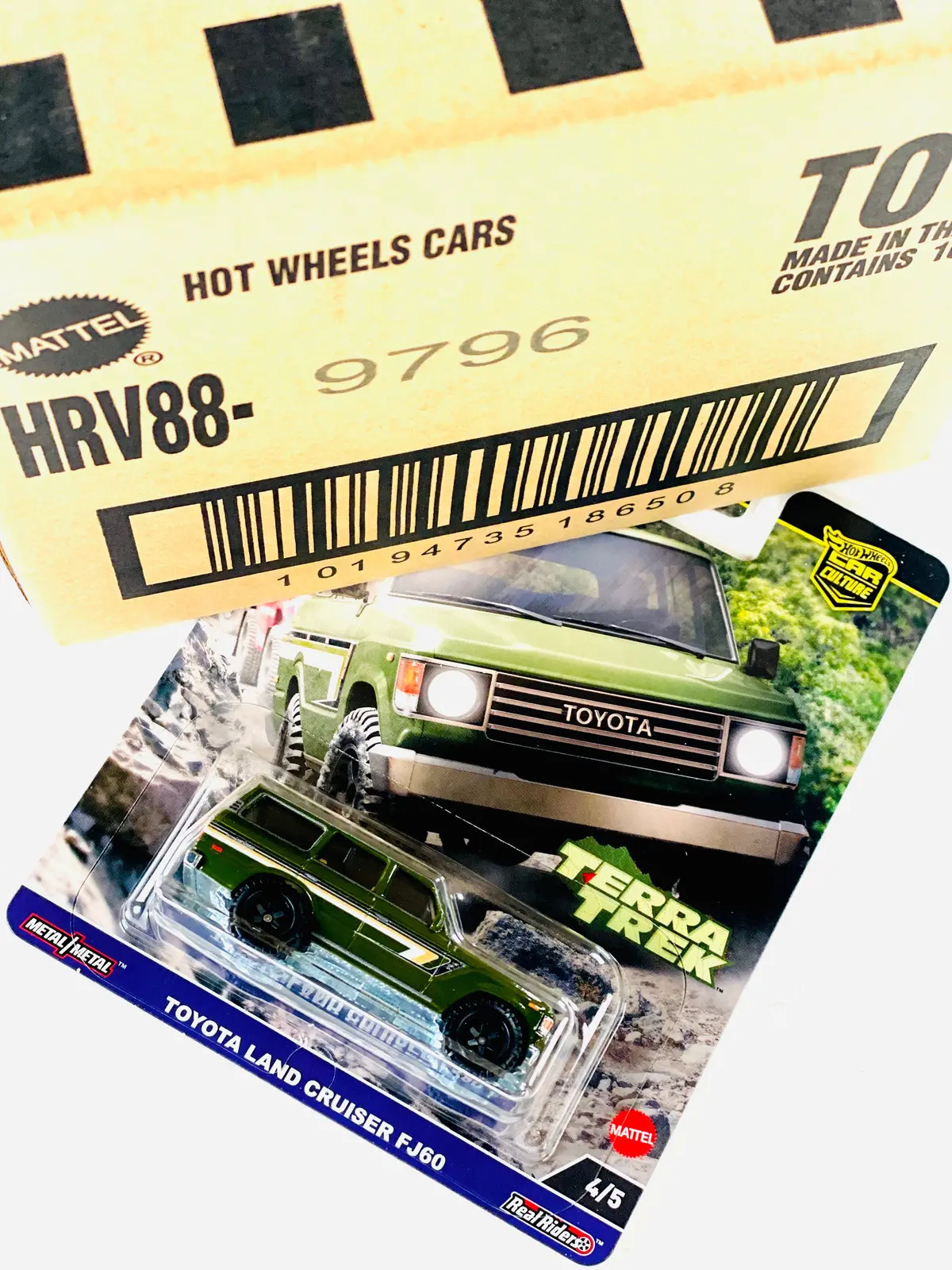 Hot Wheels 2024 Car Culture Toyota Land Cruiser Fj60 Factory Sealed Solid Pack (10 Cars) 1