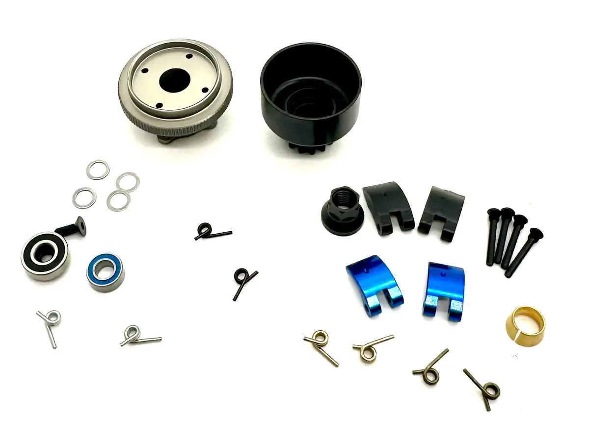 Losi 8Ight-X/E 2.0 Buggy - Clutch Bell, Flywheel Shoes Springs Nitro Tlr04012 1