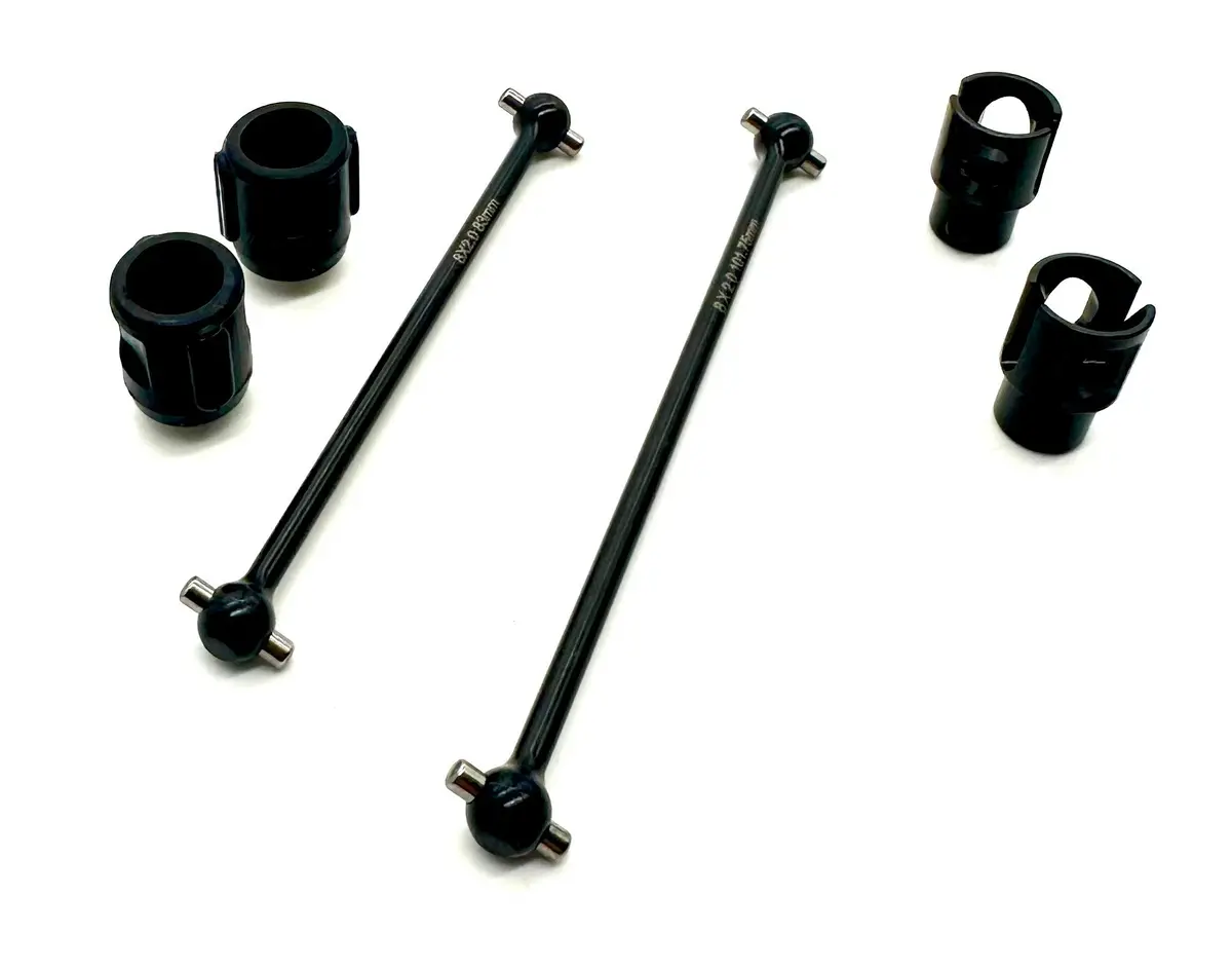 Losi 8Ight-X/E 2.0 Buggy - Center Driveshafts (Front Rear Shaft Cups Boots 8X 8Xe Tlr04012 1