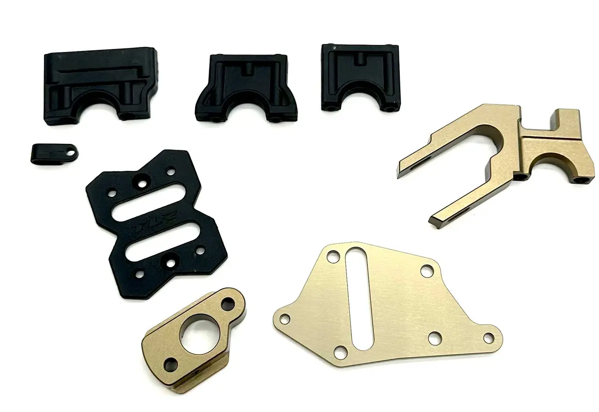 Losi 8Ight-X/E 2.0 Buggy - Motor Mount W Adapter Annodized Alum Tlr04012 1