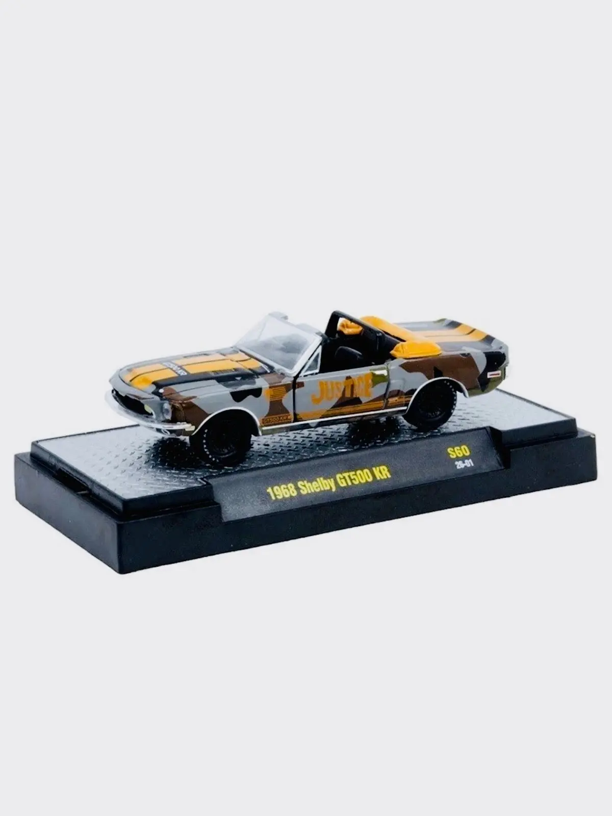M2 Machines Auto-Thentics Detroit-Muscle Justice 1968 Shelby Gt500 Kr 1