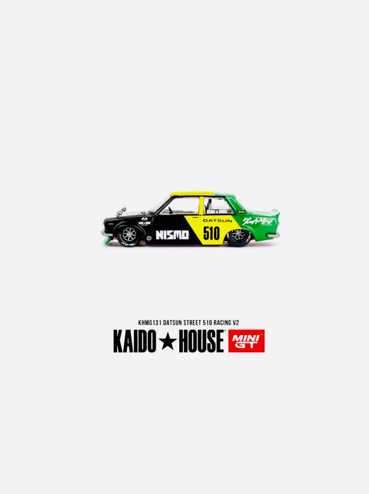 Mini Gt X Kaido House Collab Factory Sealed Datsun Street 510 Racing V2 #131 1