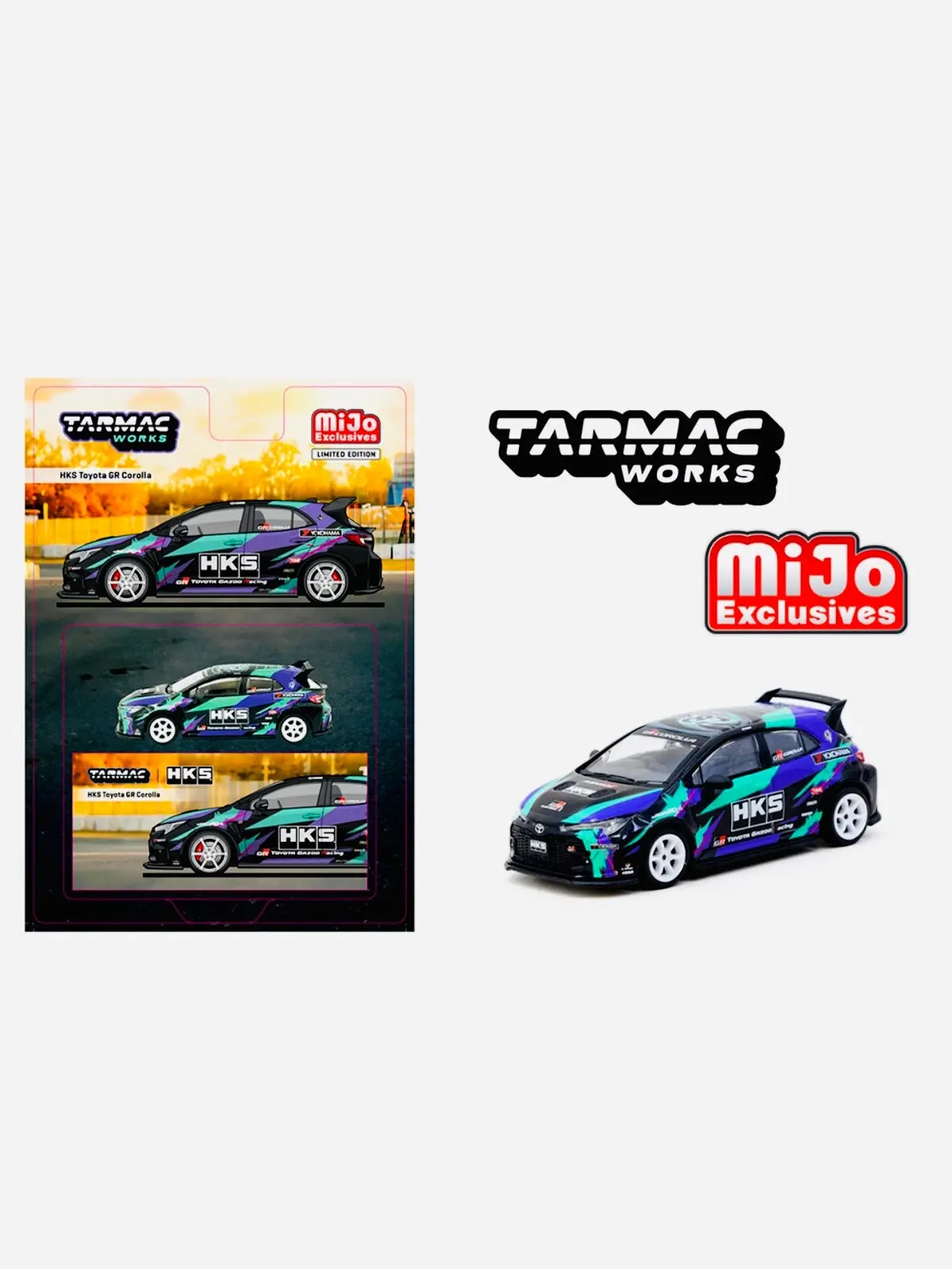 Tarmac Works Mijo Exclusive Hks Toyota Gr Corolla 1