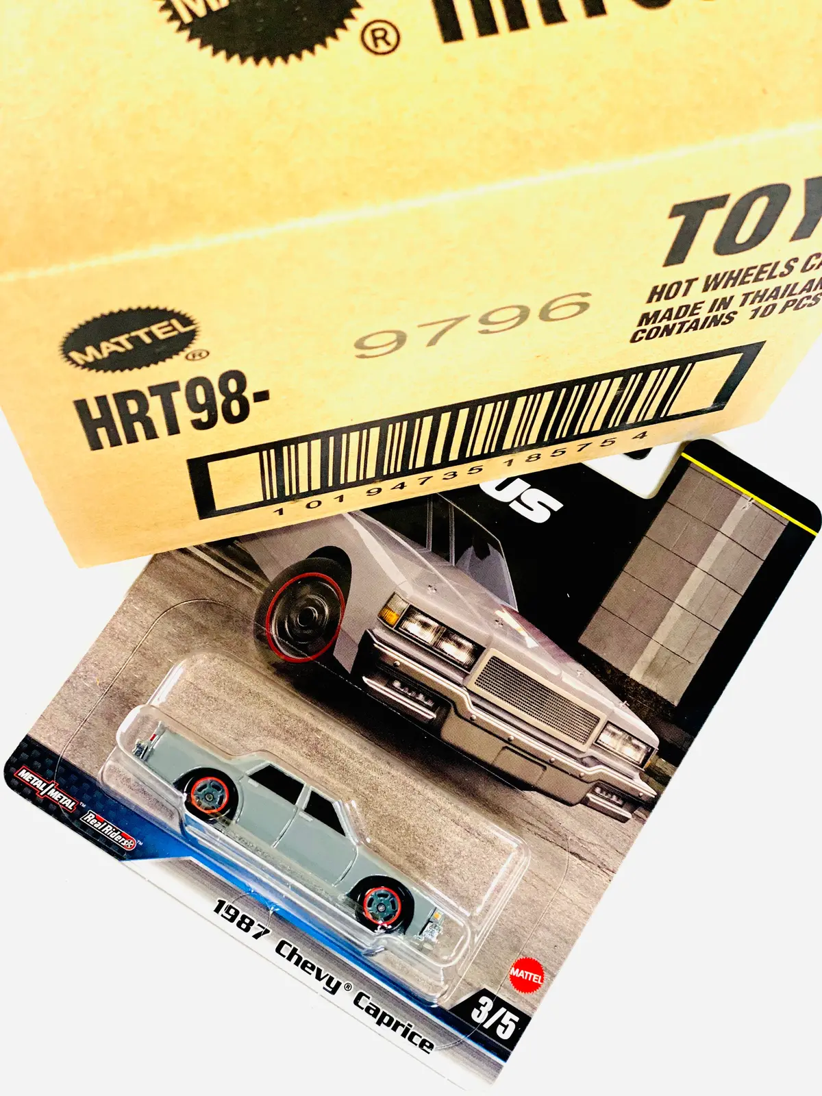 Hot Wheels 2024 Fast & Furious 1987 Chevy Caprice Lowrider Factory Sealed Solid Pack (10 Cars) 1