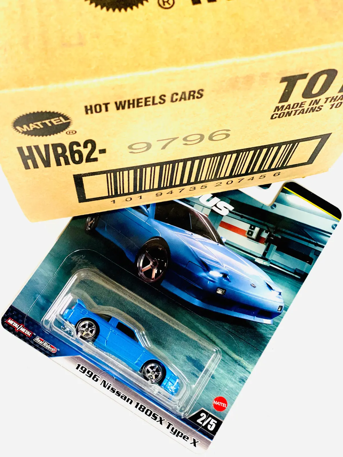 Hot Wheels 2024 Fast & Furious 1996 Nissan 180Sx Type X Factory Sealed Solid Pack (10 Cars) 1