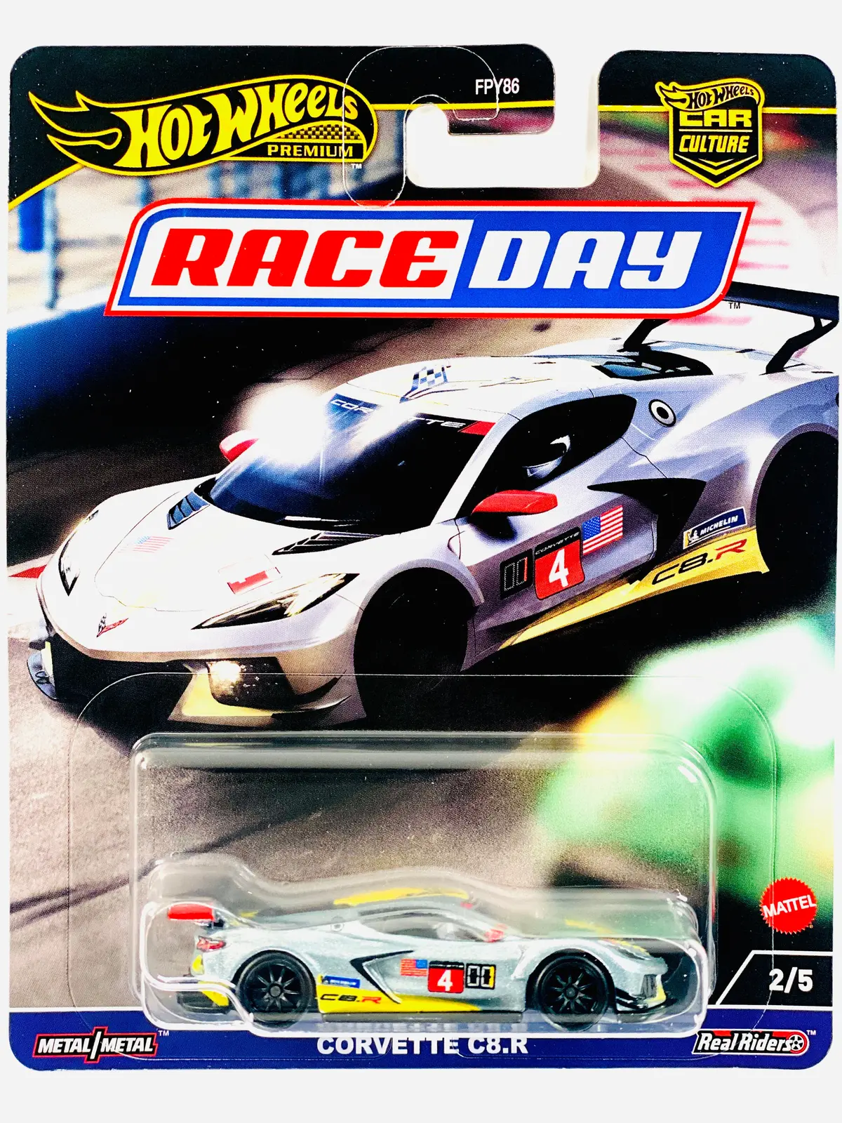 Hot Wheels 2024 Race Day 2 Case D Corvette C8.R 1
