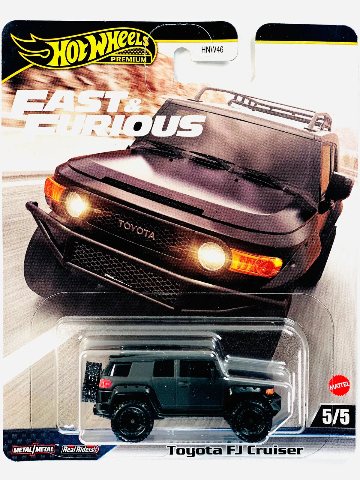 Hot Wheels 2024 Fast & Furious Case H Toyota Fj Cruiser - Damaged Card 1