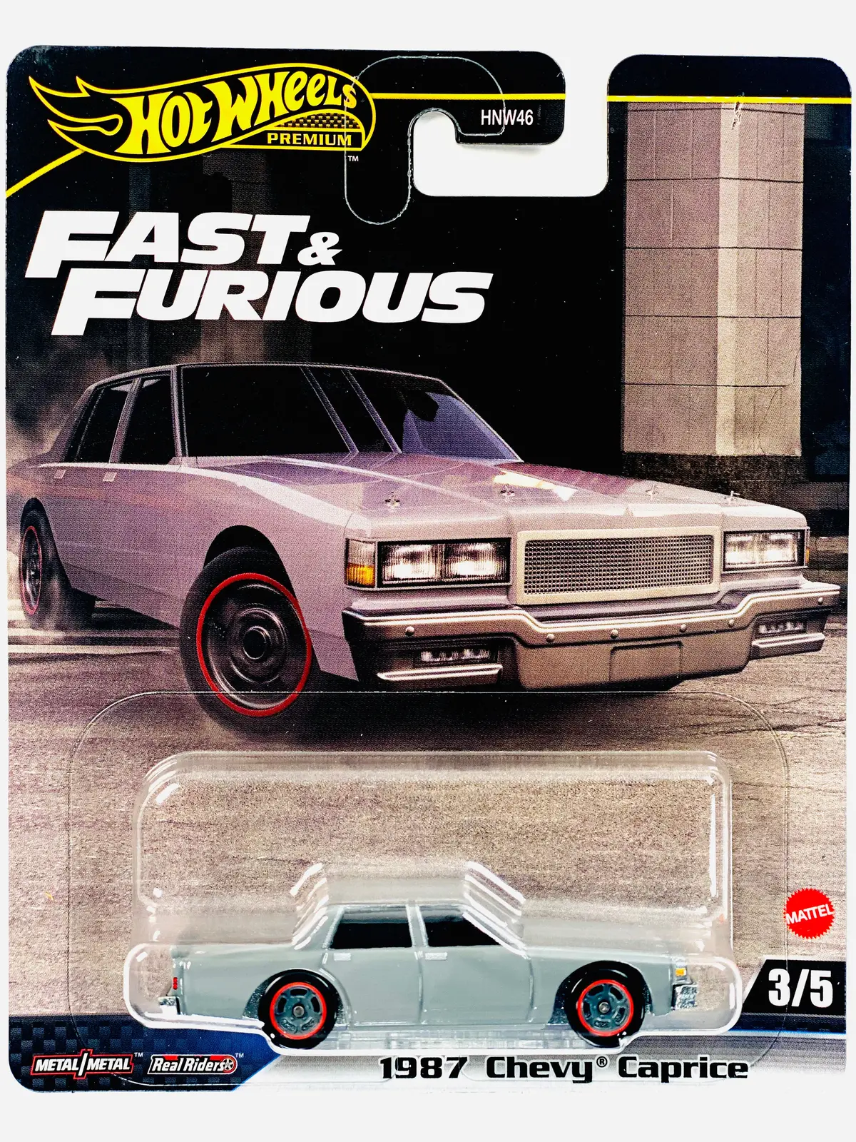 Hot Wheels 2024 Fast & Furious Case H 1987 Chevy Caprice Lowrider - Damaged Card 1