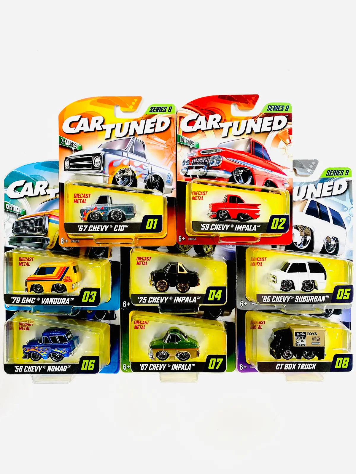 Cartuned 2026 Series 9 Mainline Assortment Factory Sealed Assortment Case (8 Cars) 1