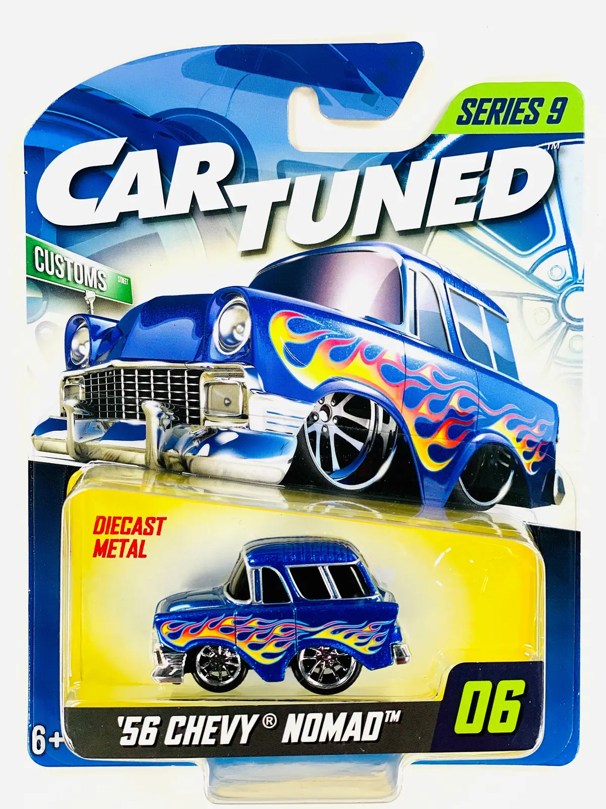 Cartuned 2026 Series 9 Mainline 1956 Chevy Nomad Customs #06 1