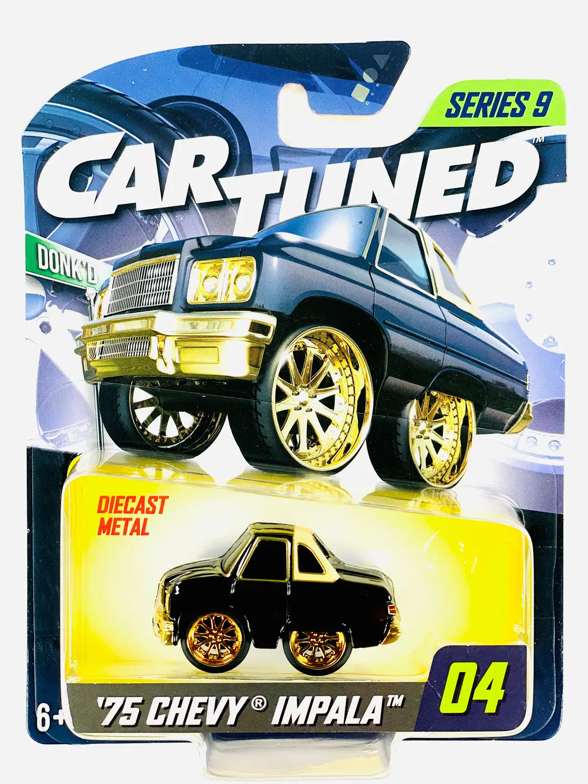 Cartuned 2026 Series 9 Mainline 1975 Chevy Impala Donk’D #04 1