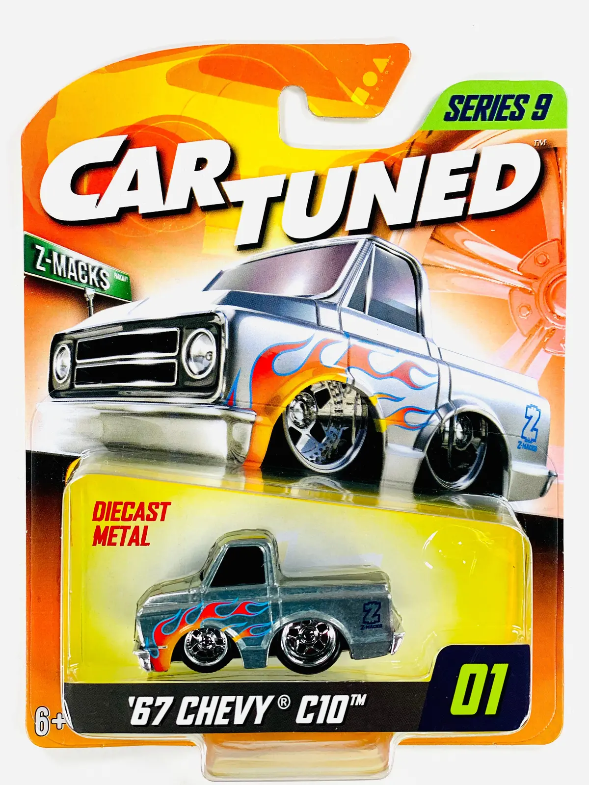 Cartuned 2026 Series 9 Mainline 1967 Chevy C10 Truck Zamac #01 1