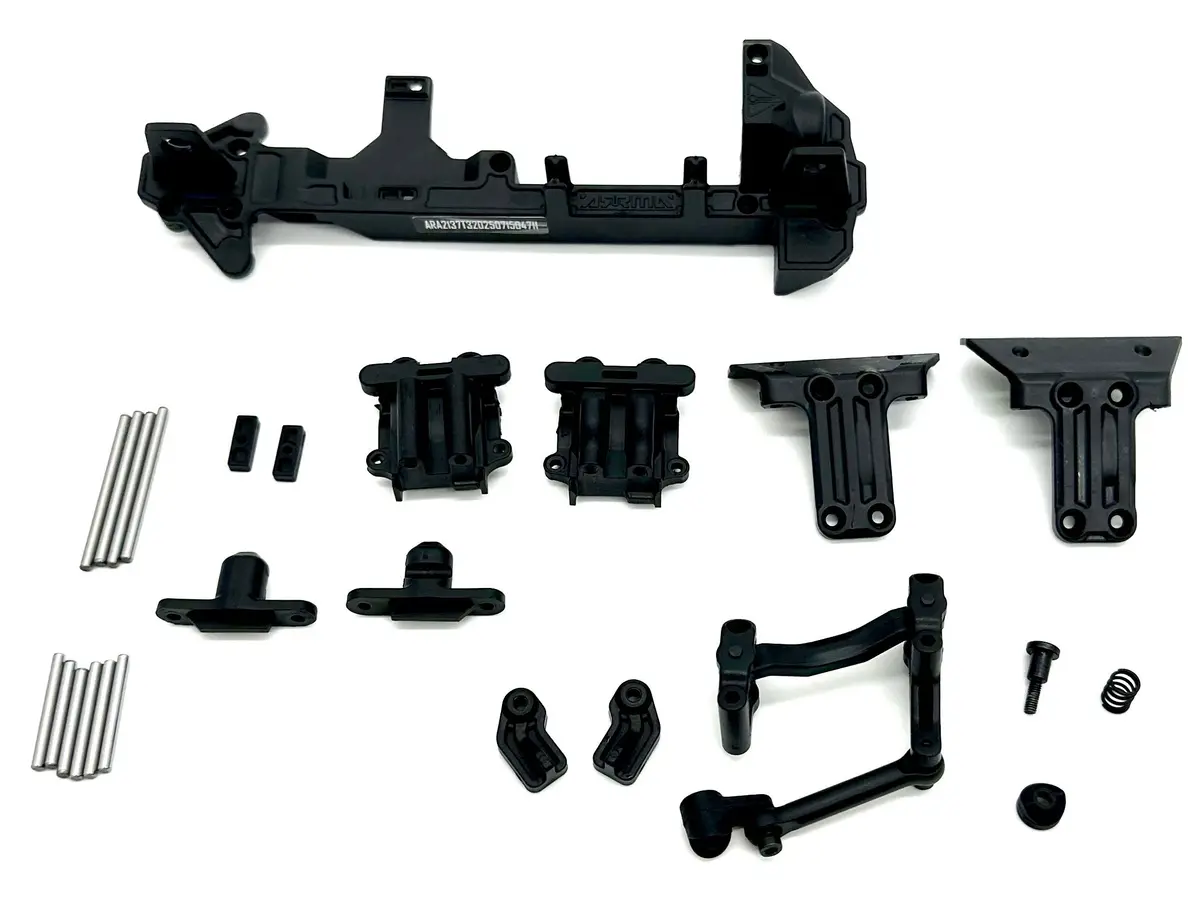 Arrma Quake Grom Mega 4X4 - Bumpers, Latch Top Deck Strap Ara2137 1