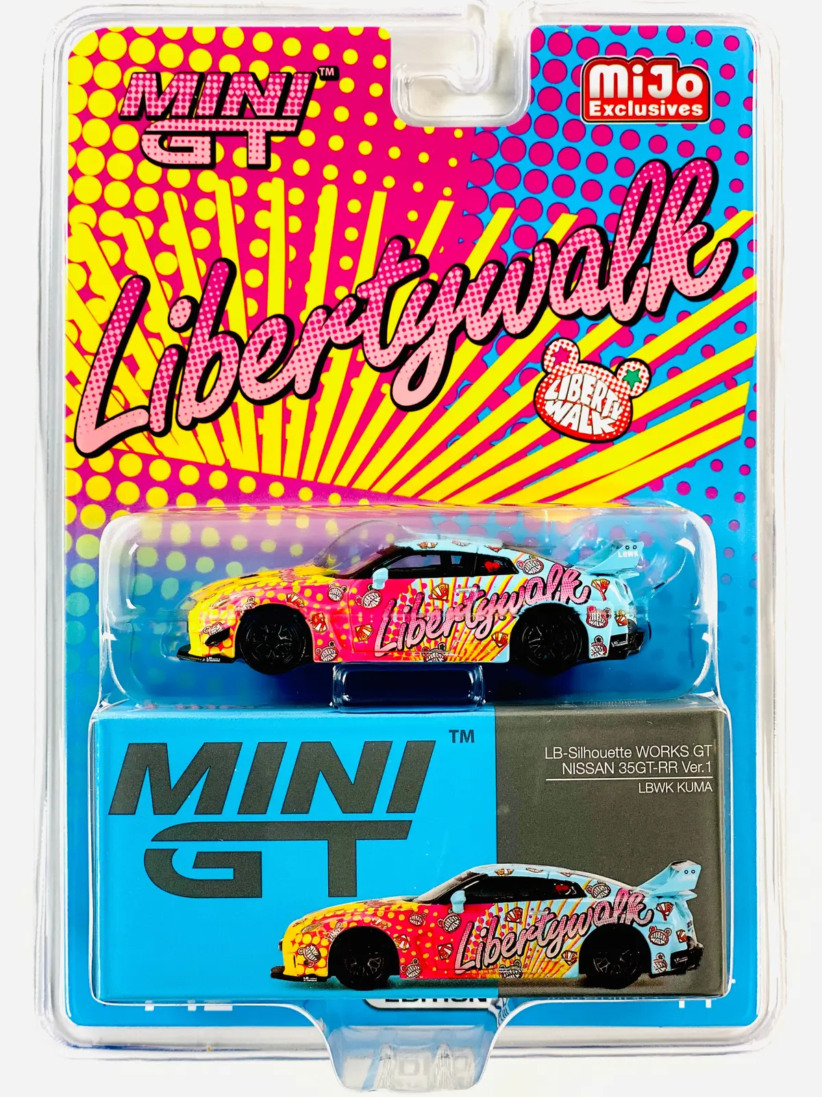 Mini Gt Mijo Exclusive Lb-Silhouette Works Gt Nissan 35Gt-Rr Ver.1 Lbwk Kuma #742 1