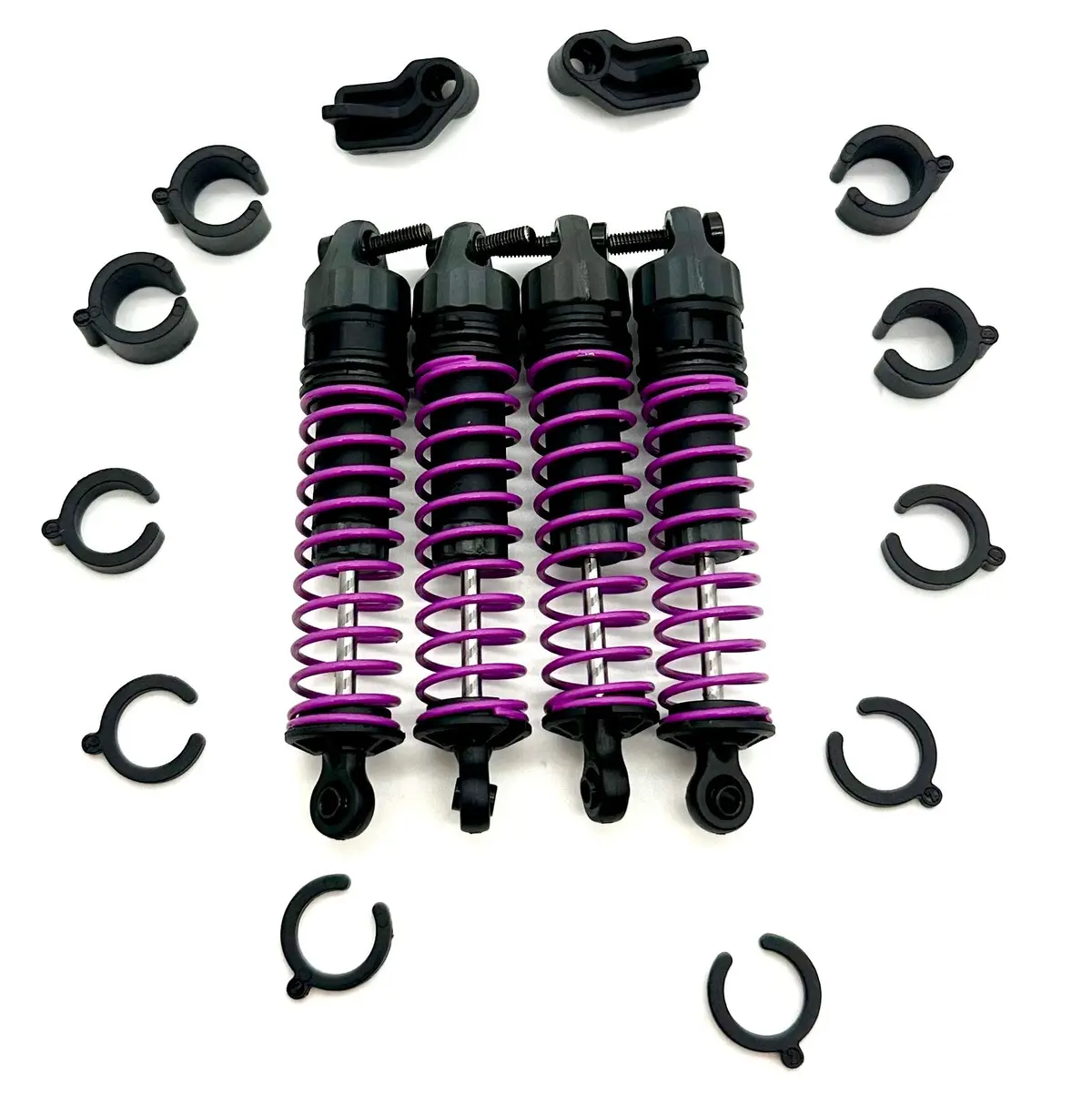 Arrma Quake Grom Mega 4X4 - Shocks & Springs (Purple) Ara-2591 Ara2137 1