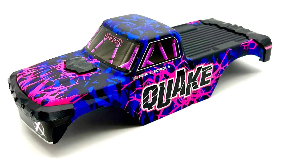 Arrma Quake Grom Mega 4X4 - Body Shell (Purple) Cover Ara2137 1
