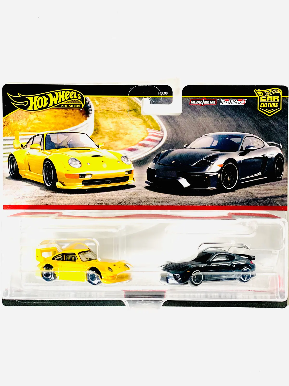 Hot Wheels 2024 Target Exclusive 2 Pack Porsche 993 Gt2 - Damaged Card/Blister 1