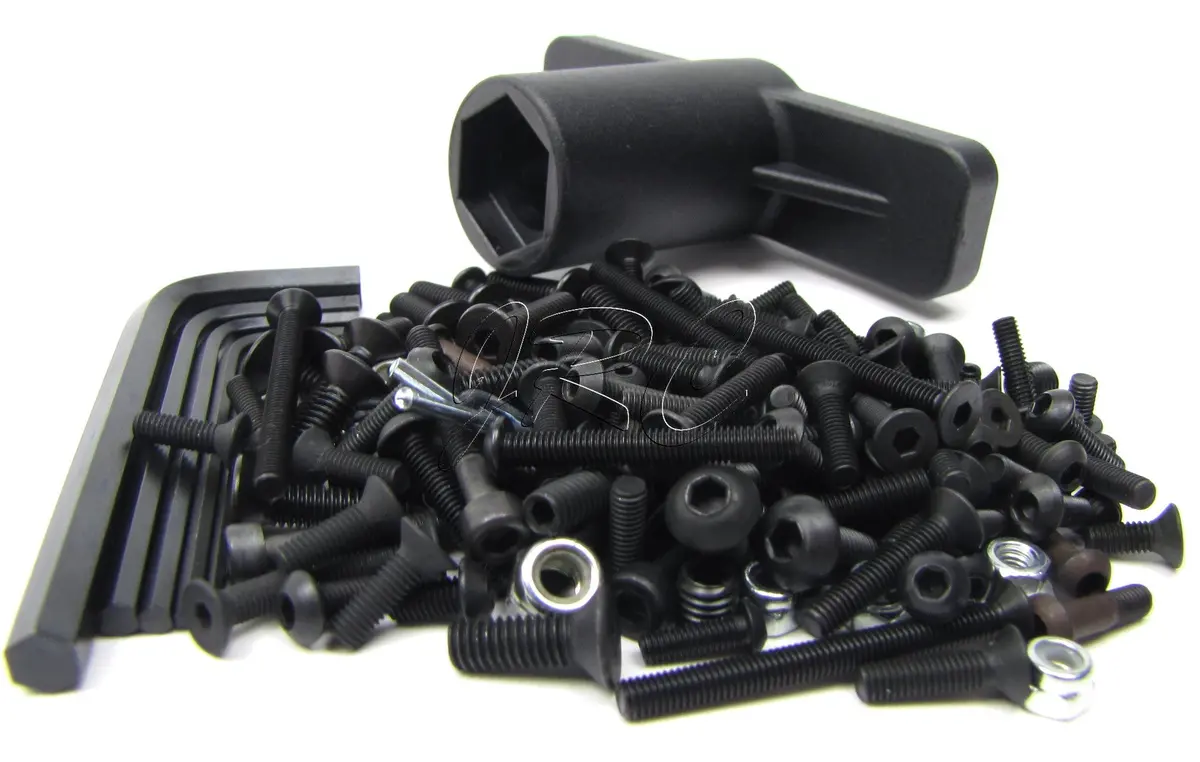 Mbx7tr Screws & Tool Set (Screws Mugen Mbx7 Truggy Bag 135+ Pieces Muge2019 1