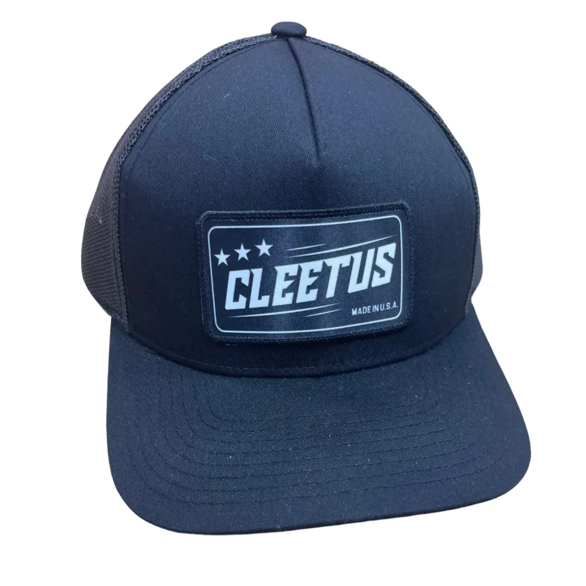 Sublimated Machine Cleetus Patch Hat 1