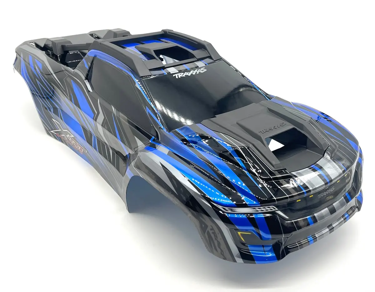 Xrt Ultimate Body Cover Shell (Painted Prographics 7869_Blue Traxxas 78097-4 1