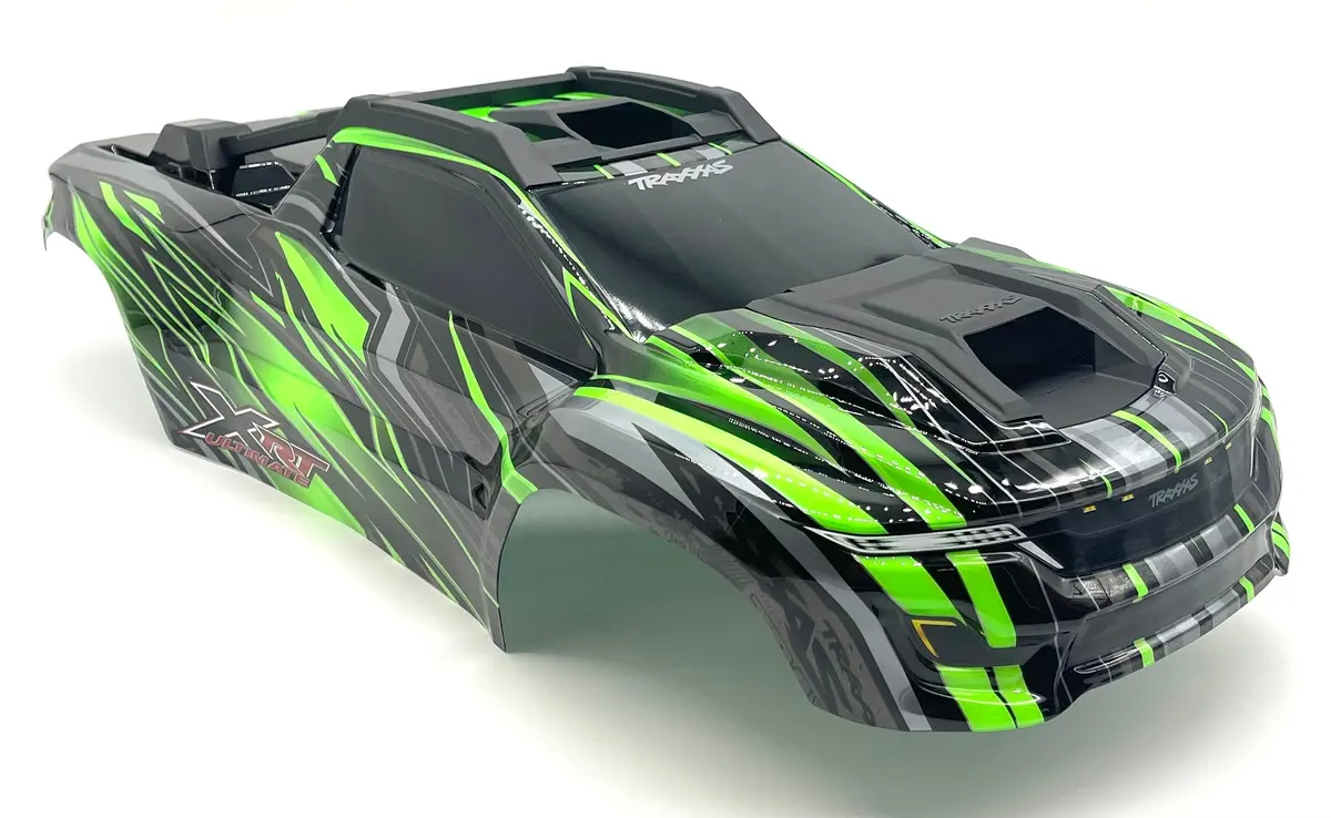 Xrt Ultimate Body Green Cover Shell (Painted Prographics 7869_ Green Traxxas 78097-4 1