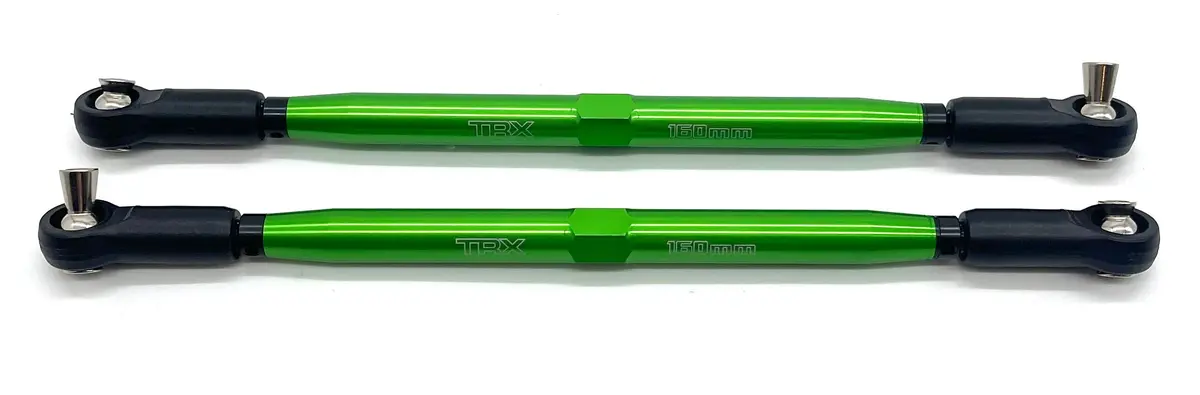 Xrt Ultimate Steering Rods (Green Push Toe Links Molded Composite 202Mm Traxxas 78097-4 1
