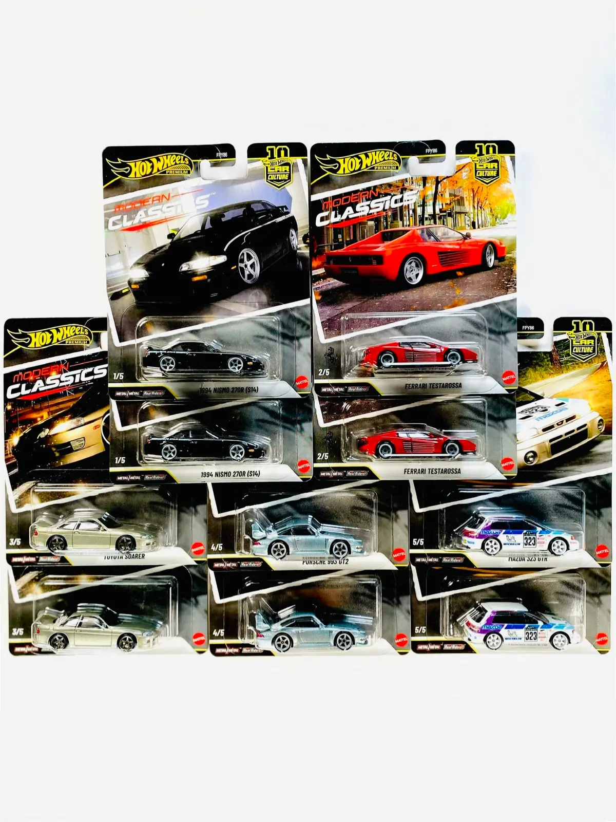 Hot Wheels 2026 Car Culture Modern Classics Factory Sealed Case S (10 Cars) 1