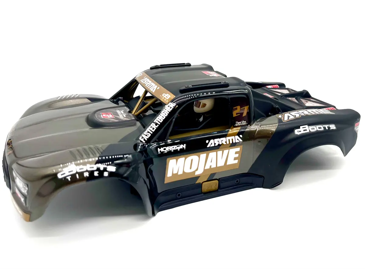 Arrma Mojave Grom Blx 223S - Body Shell (Black Gold Cover 4X4 Ara2304 1