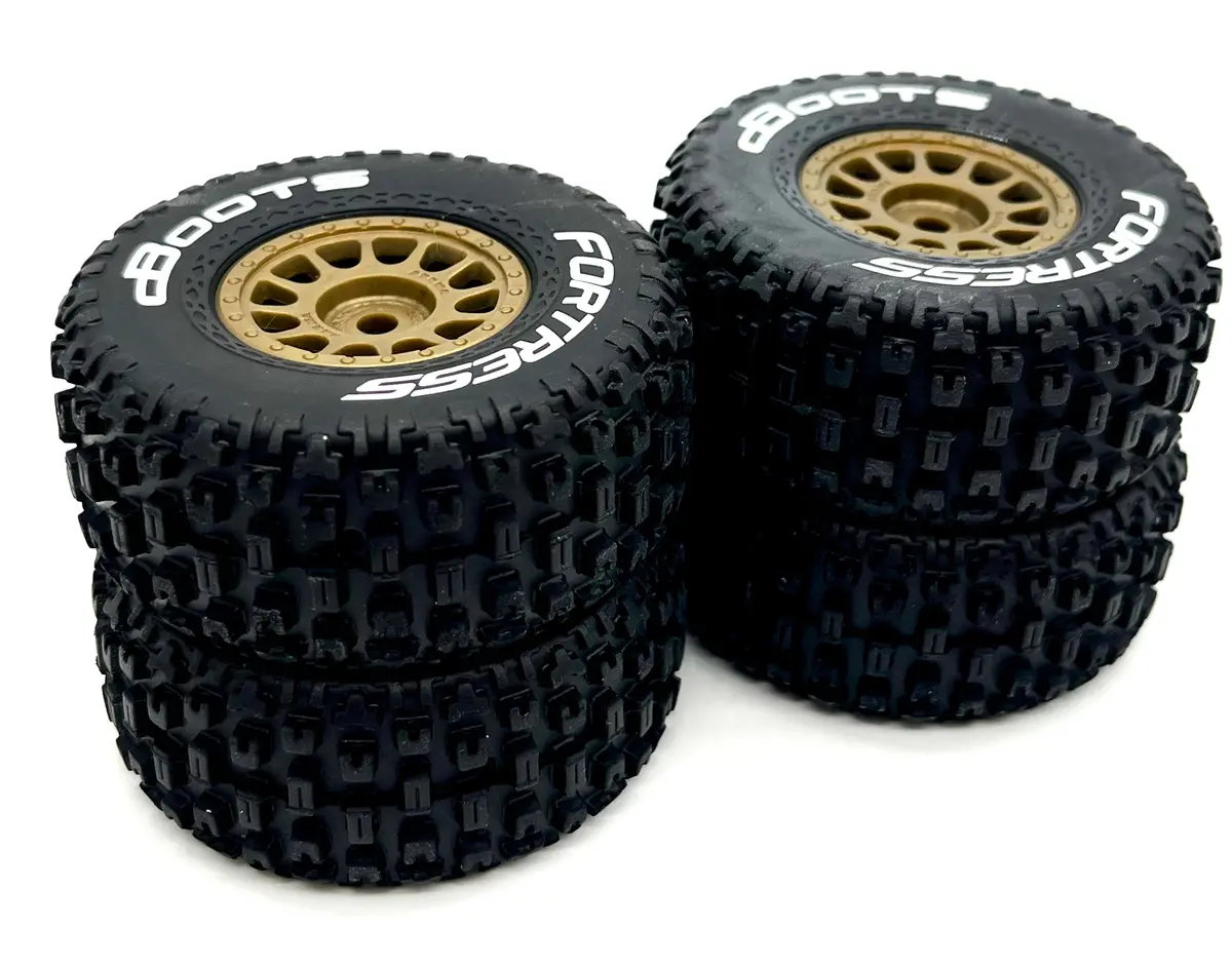 Arrma Mojave Grom Blx 223S - Wheels & Tires (Bronze Set Of 4) Fortress 4X4 Ara2304 1