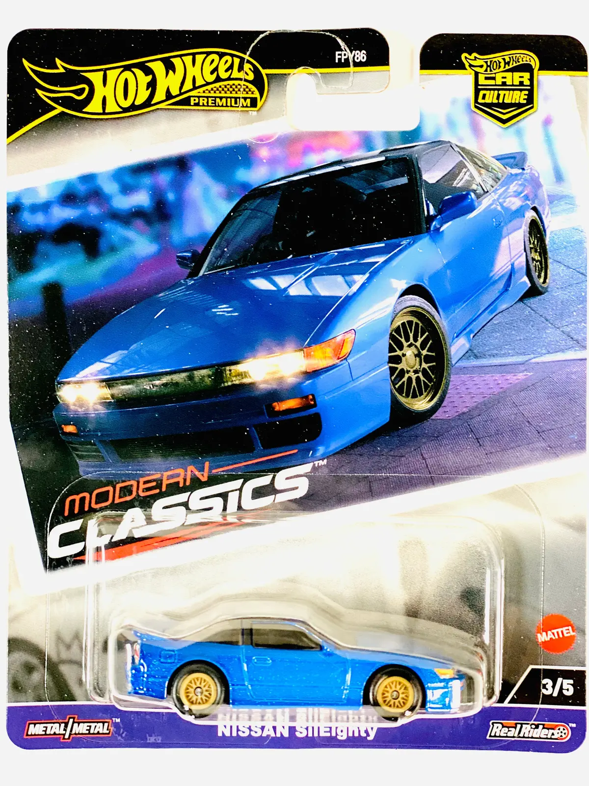 Hot Wheels 2024 Modern Classics Nissan Sileighty - Damaged Card 1