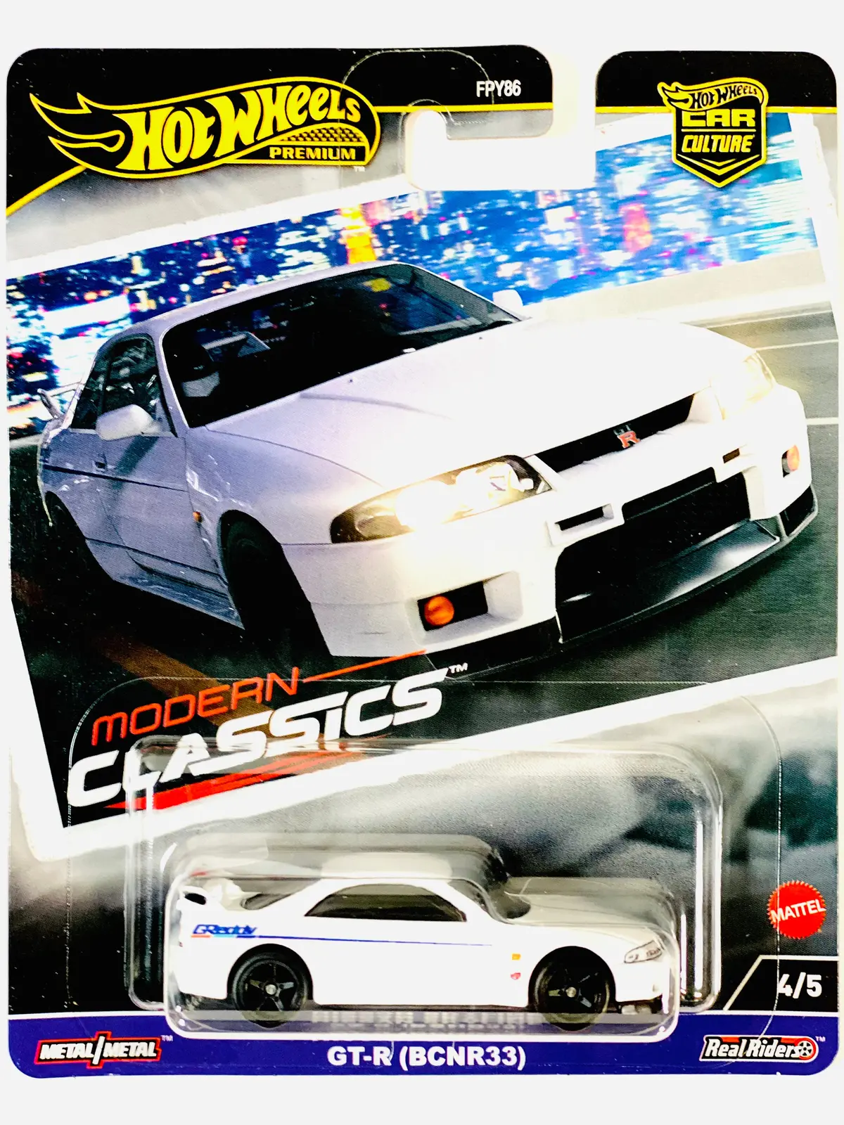 Hot Wheels 2024 Modern Classics Nissan Skyline Gtr R33 (Bcnr33) 1