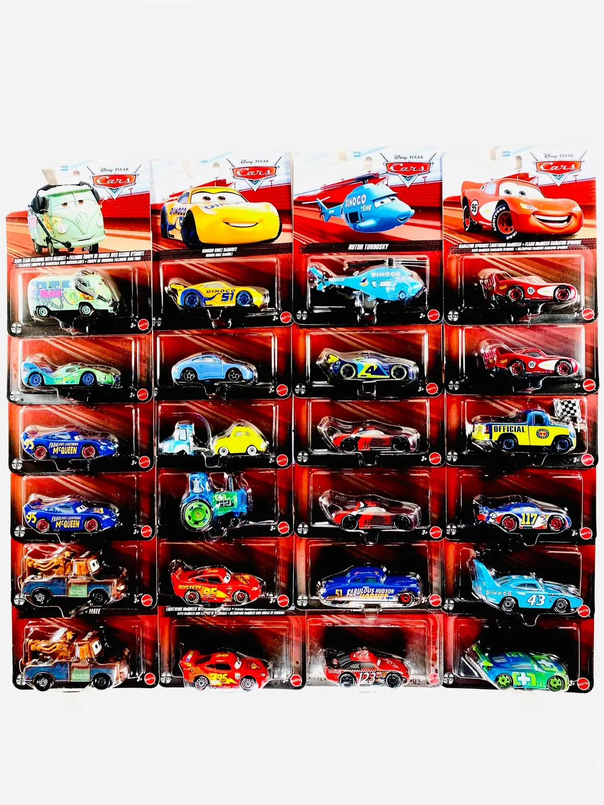 Hot Wheels 2026 Character Cars Disney Pixar Cars Case F (24 Cars) 1