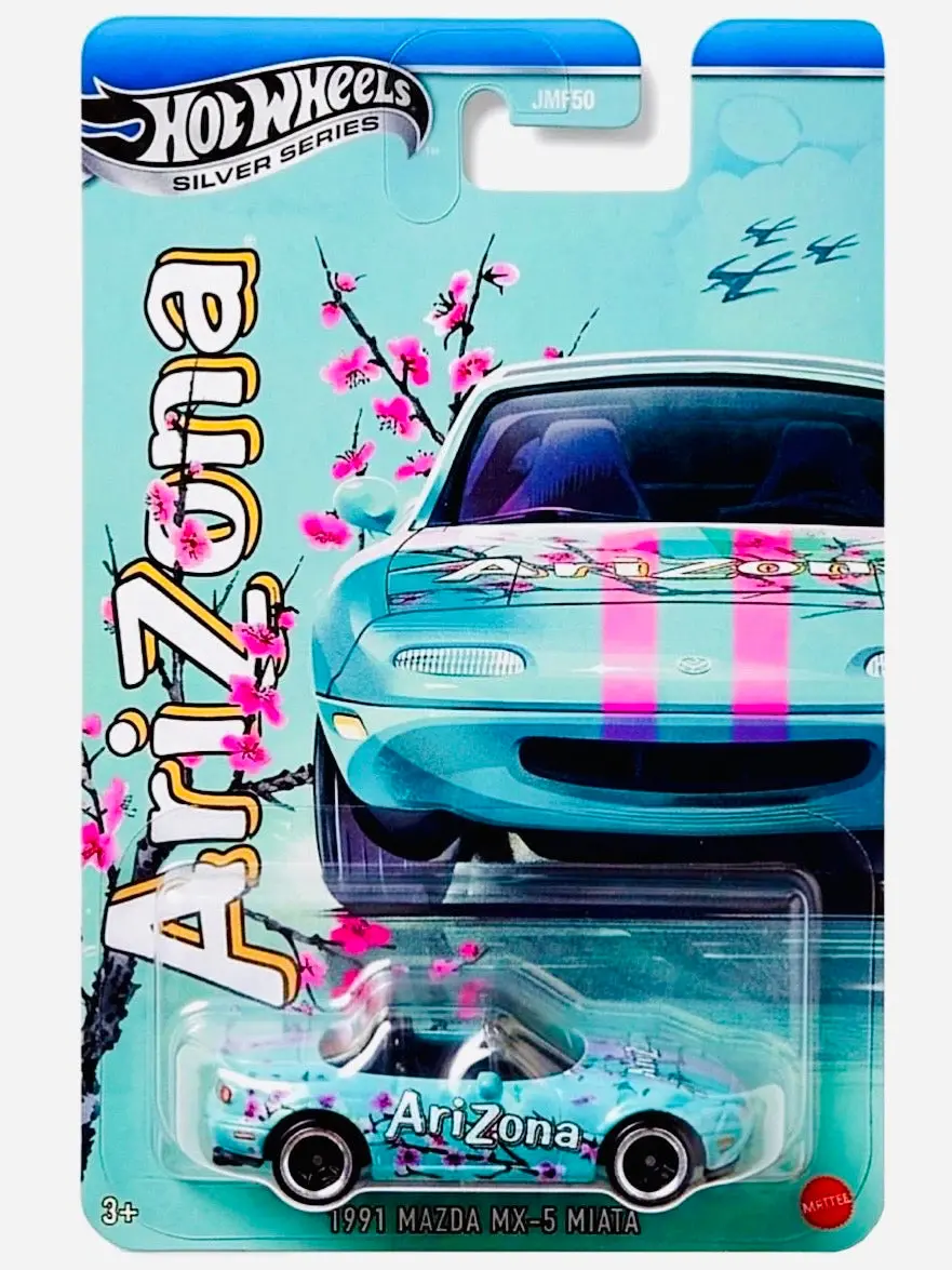 Hot Wheels 2026 Silver Series Arizona Livery 1991 Mazda Mx-5 Miata 1
