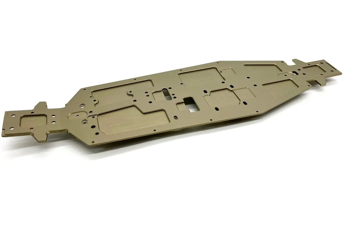 Tekno Nt48 2.2 Chassis (Tkr9402) 7075, 3Mm, Hard Anodized Tkr9401 1